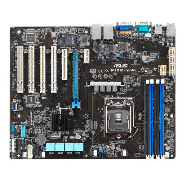 ASUS P10S-V/4L Intel C236,DDR4,LGA 1151 ATX Workstation Motherboard