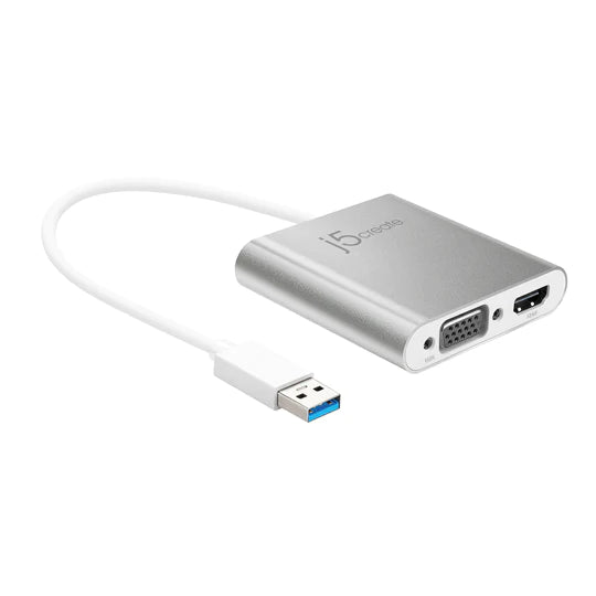 j5create USB3.0 to VGA/HDMI external graphics card-UH-JUA360 