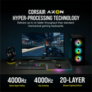 CORSAIR K100 RGB Mechanical Gaming Keyboard — CHERRY MX Speed — Black CH-912A014-NA