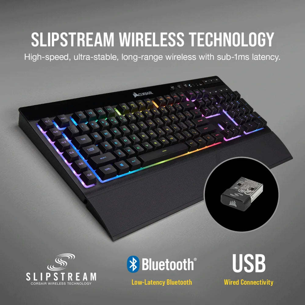その他 Corsair K57 RGB WIRELESS K57 RGB WIRELESS Gaming Keyboard (NA)
