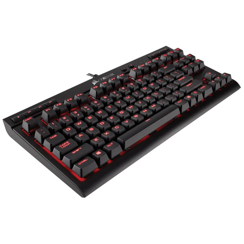 Corsair K63 Compact Mechanical Gaming Keyboard — Cherry® MX Red CO-KB-K63-RED-BLK-MX RED CH-9115020-NA 