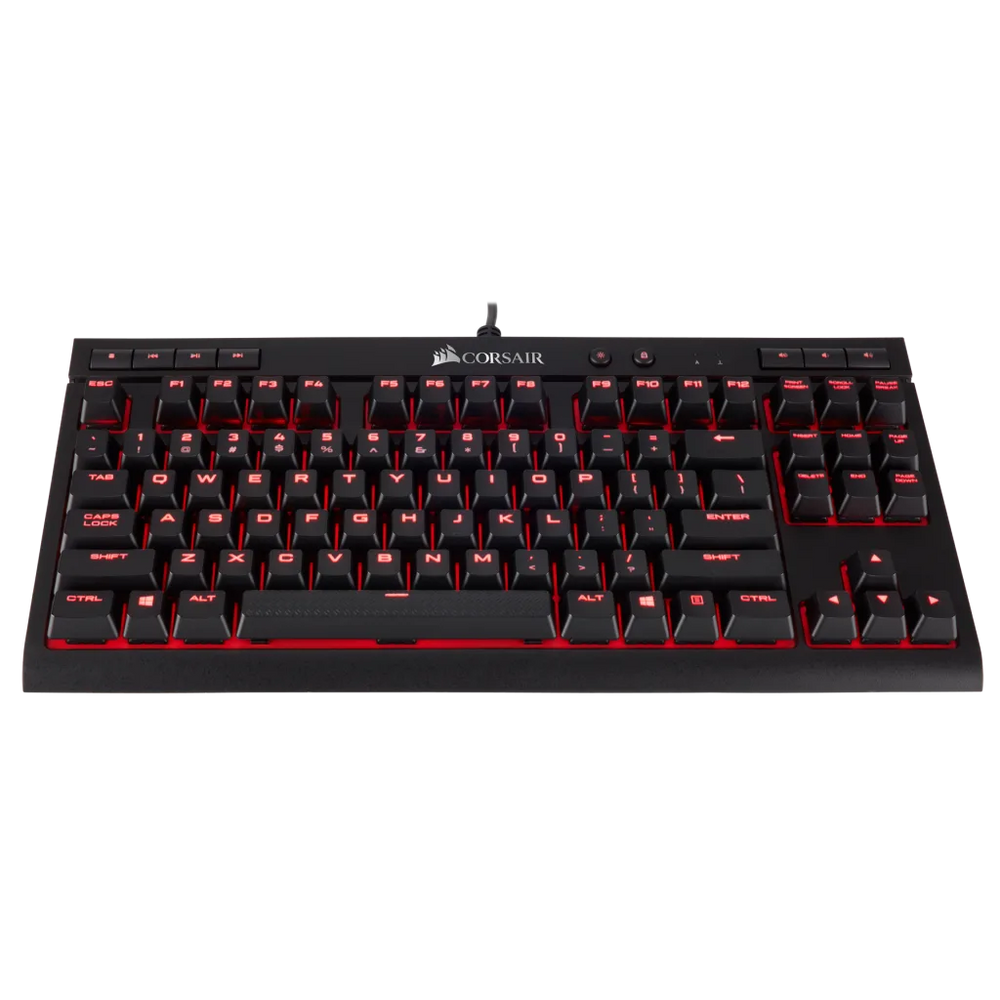 CORSAIR K63 Compact Mechanical Gaming Keyboard — Cherry® MX Red Switch