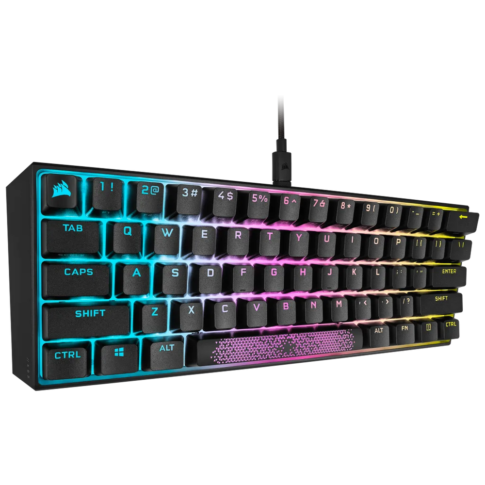 CORSAIR K65 RGB MINI 60% Mechanical Gaming Keyboard - CHERRY MX SPEED