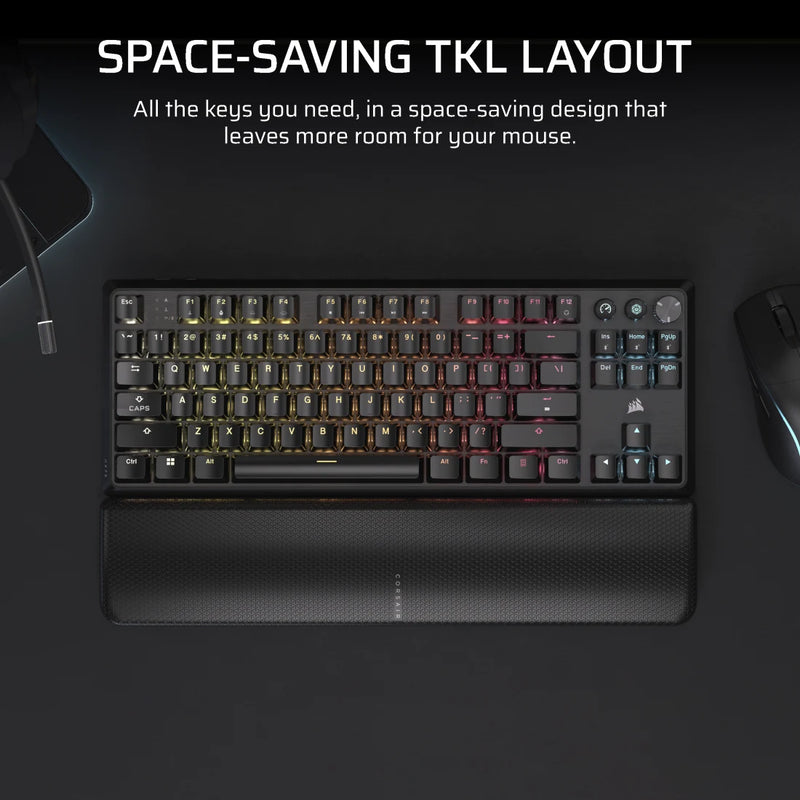 [Special Price] CORSAIR K70 CORE TKL WIRELESS RGB Mechanical Gaming Keyboard CH-914901E-NA 