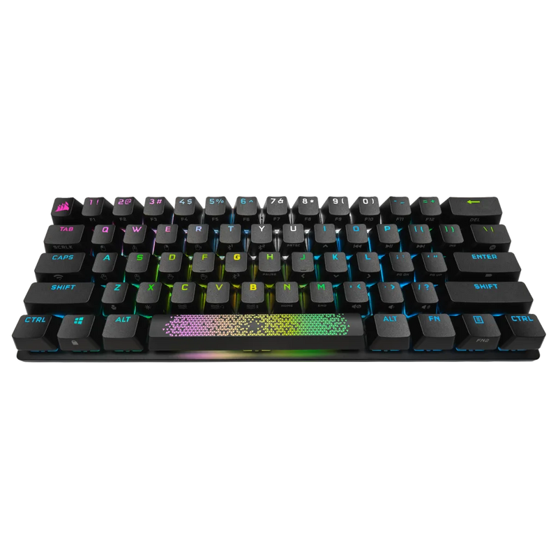 Corsair K70 PRO MINI WIRELESS 60% Mechanical CHERRY MX Speed Switch Keyboard with RGB Backlighting - Black CH-9189014-NA