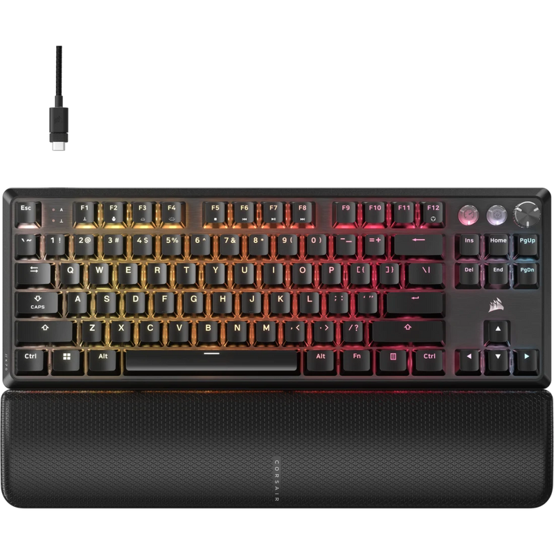 【優惠價】CORSAIR K70 PRO TKL 高效能 Hall Effect 可程式化遊戲鍵盤配備 Rapid Trigger CH-911911G-NA