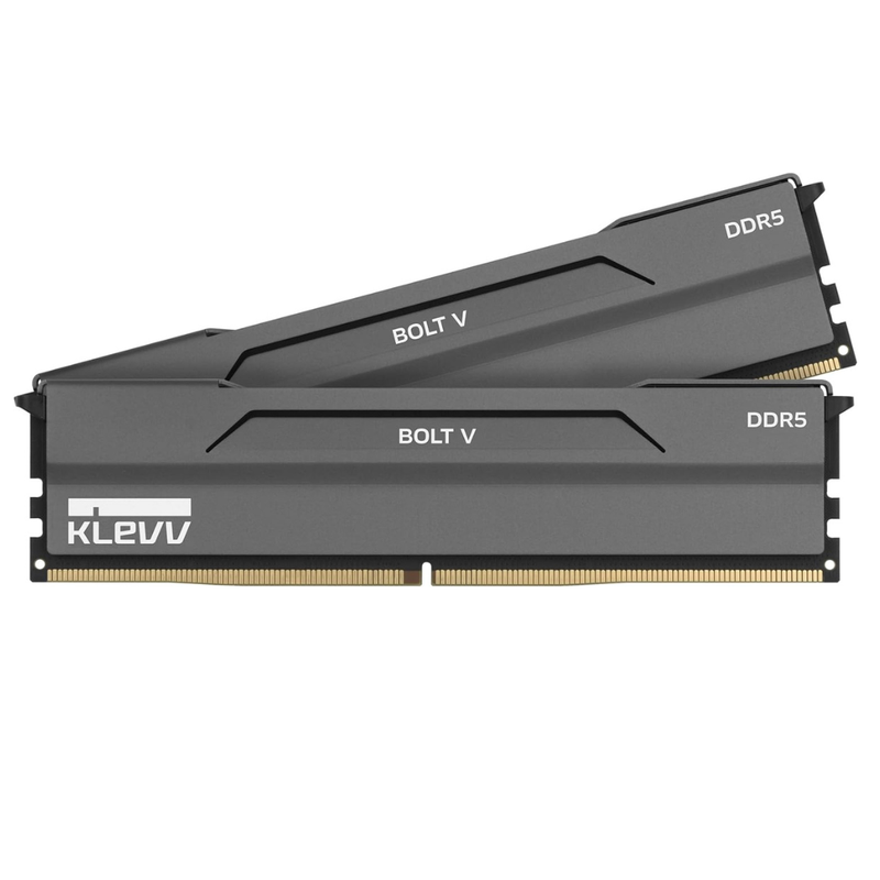 KLEVV Bolt V DDR5 32GB (2x16GB) 6000MHz CL30 A-DIE Memory SK Hynix Chip AMD EXPO & Intel XMP 3.0 BV16X2-KD5AGUA80-60A300H