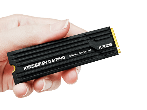 AITC 4TB Kingsman Gaming KP800 w/Heatsink AIKP800M4TB228 M.2 2280 PCIe Gen4 x4 SSD
