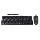 FL-550 Wired Keyboard + AOC MS121 Wired Mouse