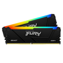 Kingston 32GB Kit (2x16GB) KF432C16BB12AK2/32 FURY Beast RGB DDR4 3200MHz Memory