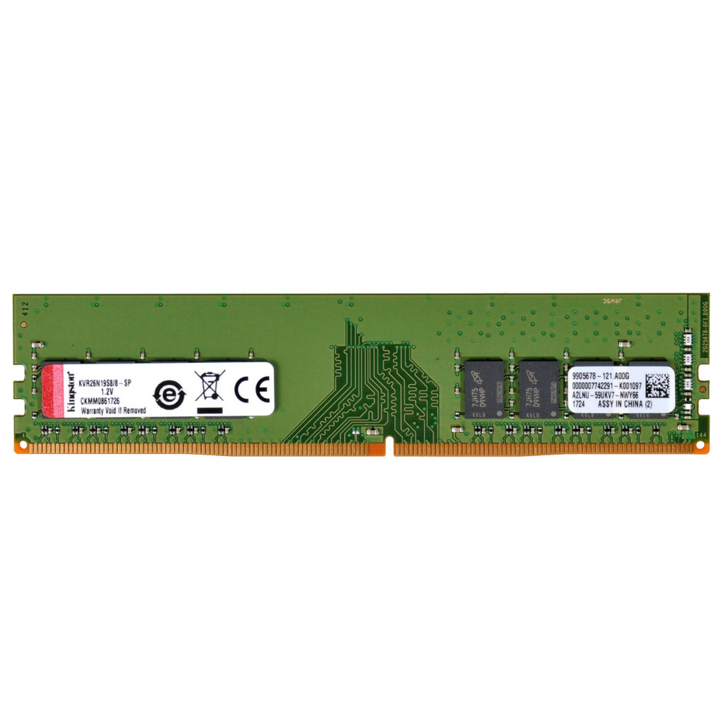 Kingston 8GB KVR26N19S8/8 DDR4 2666MHz Memory Kingston 8GB KVR26N19S8/8 DDR4 2666MHz Memory