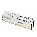 Kingston 64GB Kit (2x32GB) KF560C30BWEK2-64 CL30 FURY Beast White 白色 DDR5 6000MHz Memory (AMD EXPO & Intel XMP 3.0)