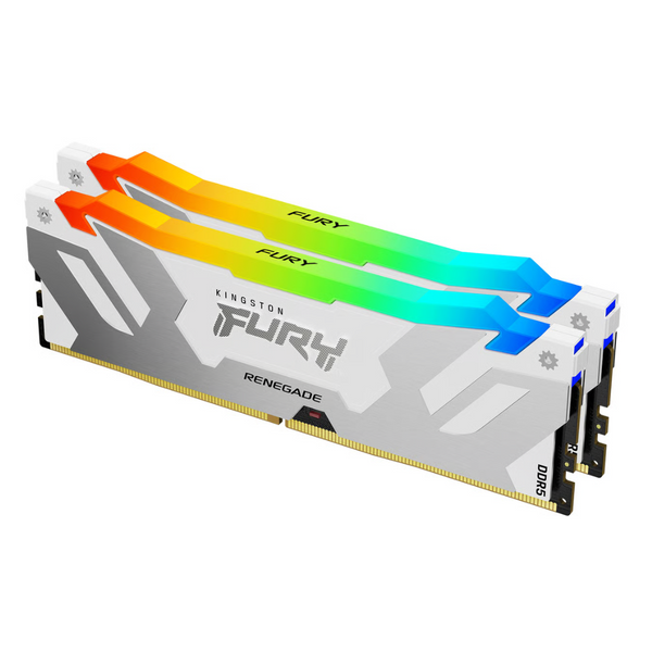 Kingston 48GB Kit (2x24GB) KF580C38RWAK2-48 FURY Renegade RGB White 白色 DDR5 8000MHz CL38 Memory *請查詢