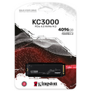 Kingston 4TB KC3000 SKC3000D/4096G M.2 2280 PCIe Gen4 x4 SSD