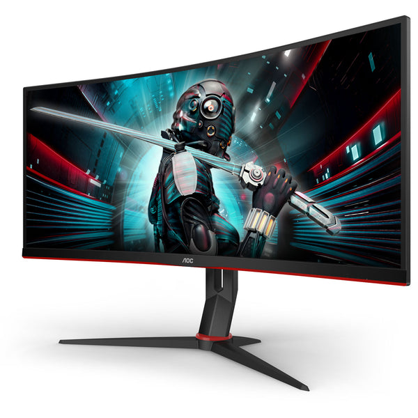 AOC 34" CU34G2X 144Hz 3440x1440 VA (21:9) 曲面電競顯示器
