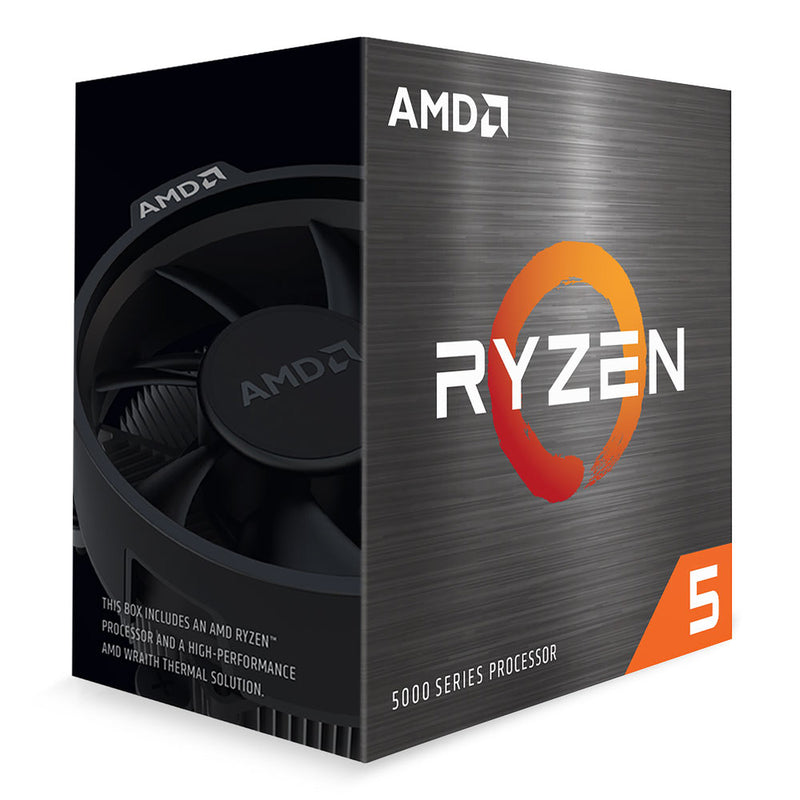 AMD Ryzen 5 5600X Processor 6C 12T AM4 Socket with CPU Fan 