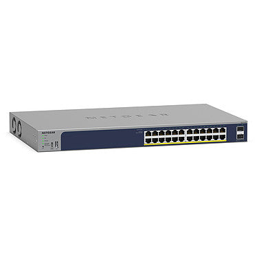 NETGEAR GS724TPv3 24Port Gigabit Ethernet PoE+ (190W) Smart Switch with 2 SFP Ports and Cloud Management