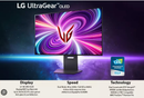 LG 31.5" 32GS95UE-B 480Hz/240Hz 4K UHD OLED (16:9) 雙模式電競顯示器