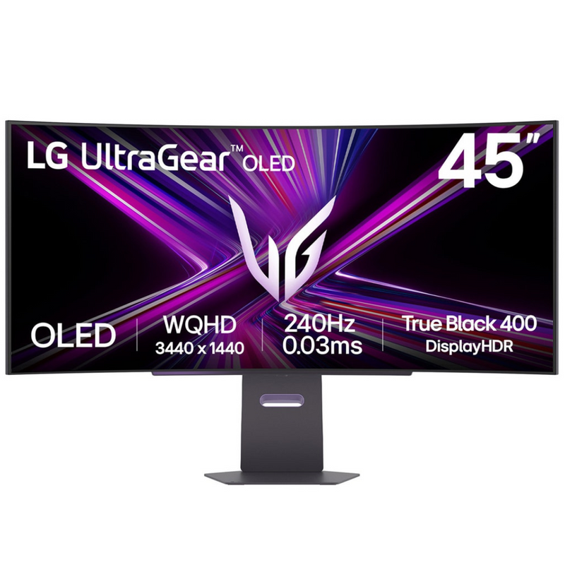[最新產品] LG 44.5" 45GX900A-B 240Hz 3440x1440 OLED (21:9) 曲面電競顯示器