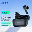Netac LK65A 入耳式主動降噪藍芽耳機 (黑色) LK65ABEN