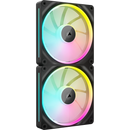 Corsair iCUE LINK LX140 RGB Starter Kit Black 140mm PWM PC Case Fan Dual Pack (2件裝) (CO-9051028-WW)