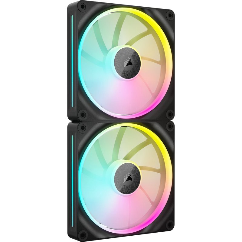 Corsair iCUE LINK LX140 RGB Starter Kit Black 140mm PWM PC Case Fan Dual Pack (2件裝) (CO-9051028-WW)