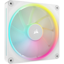 Corsair iCUE LINK LX140 RGB Expansion White 140mm PWM PC Case Fan (CO-9051031-WW)