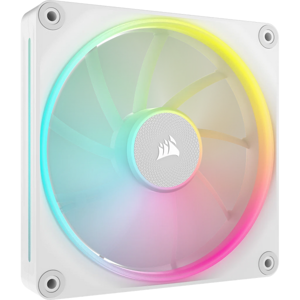 Corsair iCUE LINK LX140 RGB Expansion White 140mm PWM PC Case Fan (CO-9051031-WW)
