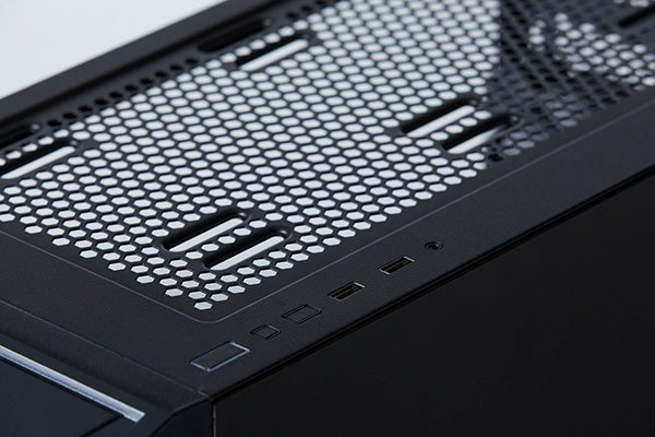LIAN LI LANCOOL 215X Black 黑色 Tempered Glass ATX Case