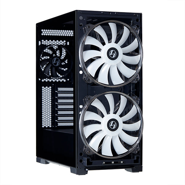 LIAN LI LANCOOL 215X Black 黑色 Tempered Glass ATX Case