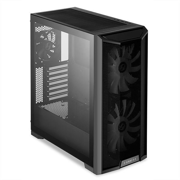 LIAN LI LANCOOL 215X Black 黑色 Tempered Glass ATX Case
