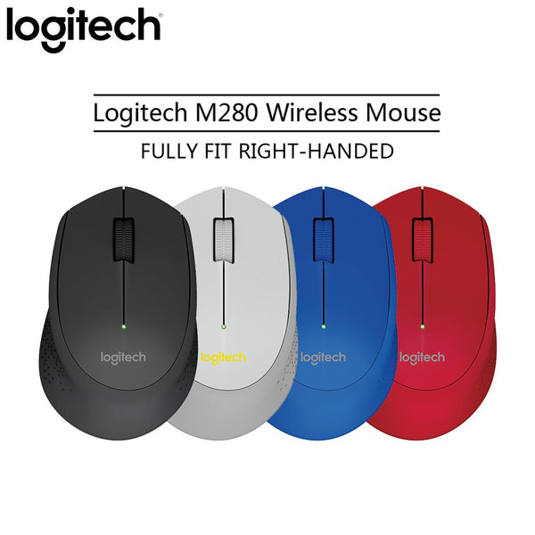 Logitech Comfort Plus M280 Wireless Mouse Wireless Optical Mouse 