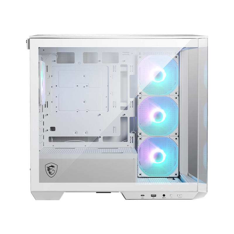 MSI MAG PANO M100R PZ WHITE 白色 Micro ATX Case 支援背插式主機板 (CA-MPZM10W)