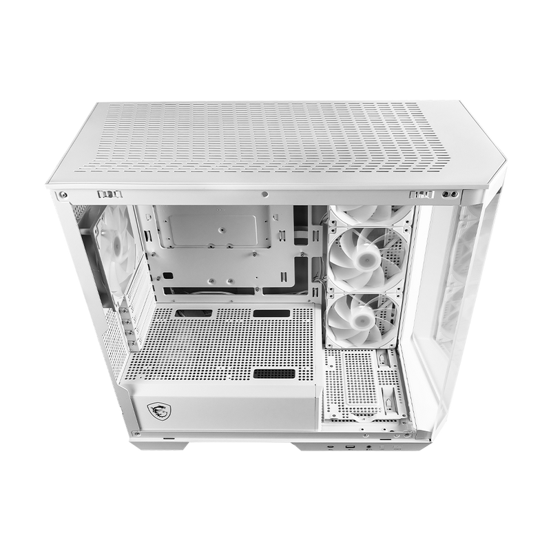 MSI MAG PANO 100R PZ WHITE 白色 Mid-Tower EATX Gaming Case 支援背插式主機板 (CA-MPZ100W)