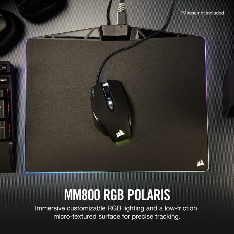 [CORSAIR May gaming product discount] Corsair MM800 RGB POLARIS Gaming Mouse Pad CH-9440020-AP 