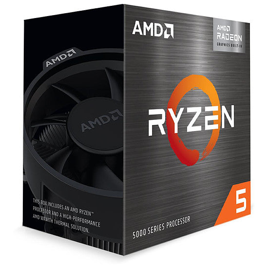 AMD Ryzen 5 5600G Processor 6C 12T AM4 Socket with CPU Fan 