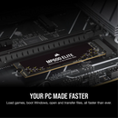 CORSAIR 2TB MP600 ELITE CSSD-F2000GBMP600ENH M.2 2280 PCIe Gen4 x4 SSD