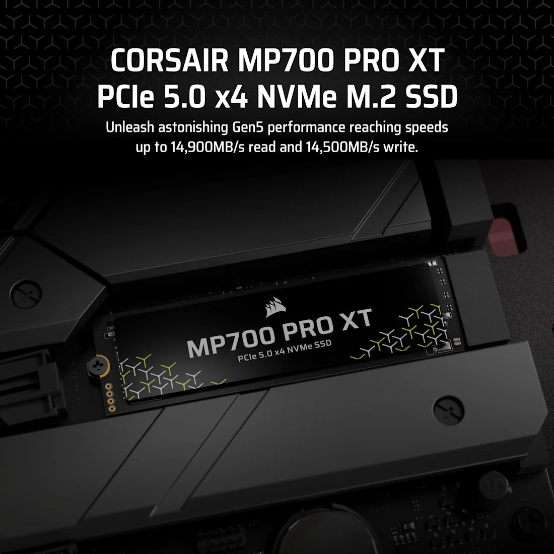 CORSAIR 2TB MP700 Pro XT NH CSSD-F20GBMP700PXNH PCIe Gen5 x4 NVMe 2.0