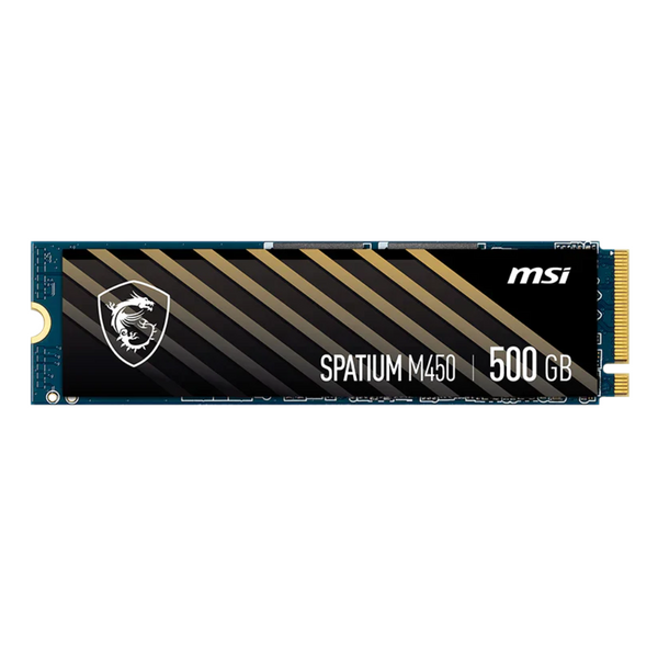 MSI 500GB SPATIUM M450 PCIe 4.0 NVMe M.2 SSD HD-M4505G