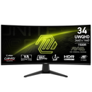 MSI 34" MAG 346CQ 180Hz 3440x1440 VA (21:9) 曲面電競顯示器 (MO-MA346CQ)