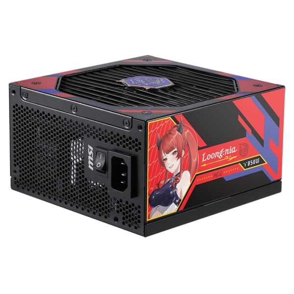 MSI 850W A850GLS MLG 魔龍姬 EDITION 80 PLUS Gold Power Supply (PS-MAA85M5) *需要牛箱水板卡一起購買