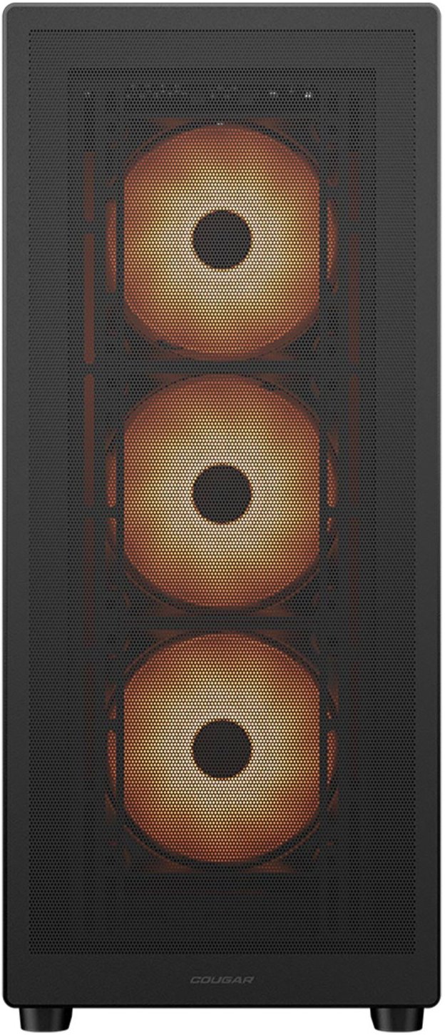 Cougar MX220 Black ARGB Tempered Glass ATX Case comes with 4 12cm ARGB fans pre-installed 