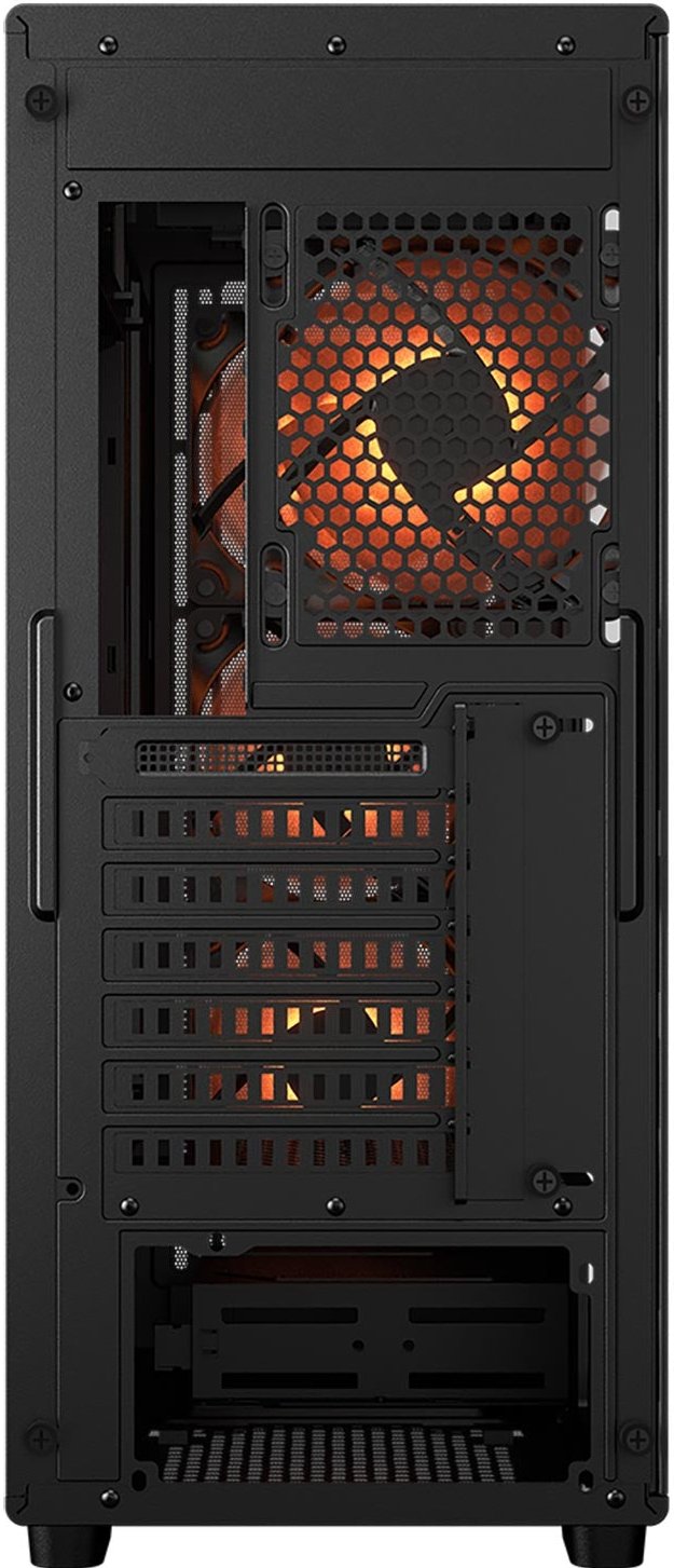 Cougar MX220 Black ARGB Tempered Glass ATX Case comes with 4 12cm ARGB fans pre-installed 