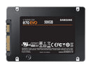 Samsung 500GB 870 EVO MZ-77E500BW 2.5" SATA 6Gb/s SSD (HD-S87E50)