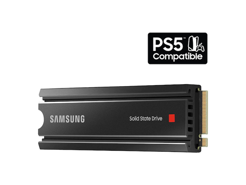Samsung 2TB 980 PRO w/Heatsink MZ-V8P2T0CW M.2 2280 PCIe Gen4 x4 SSD