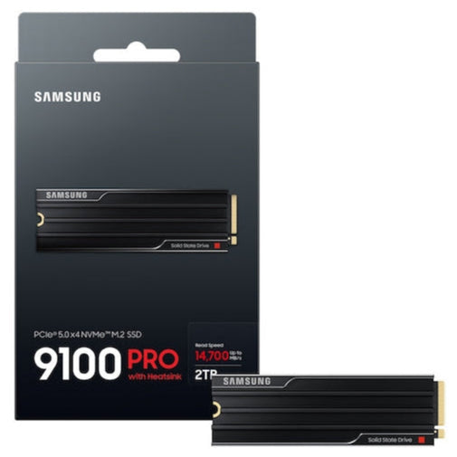 【熱賣中】Samsung 2TB 9100 PRO w/Heatsink MZ-VAP2T0CW PCIe Gen5 NVMe M.2 SSD
