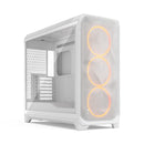 Fractal Design Meshify 3 XL White RGB TG Clear Tint ATX Case FD-C-MES3X-06