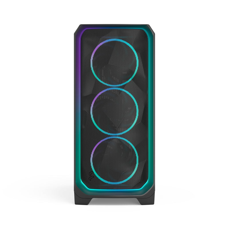 Fractal Design Meshify 3 Ambience Pro RGB Black TG ATX Case FD-C-MES3A-03