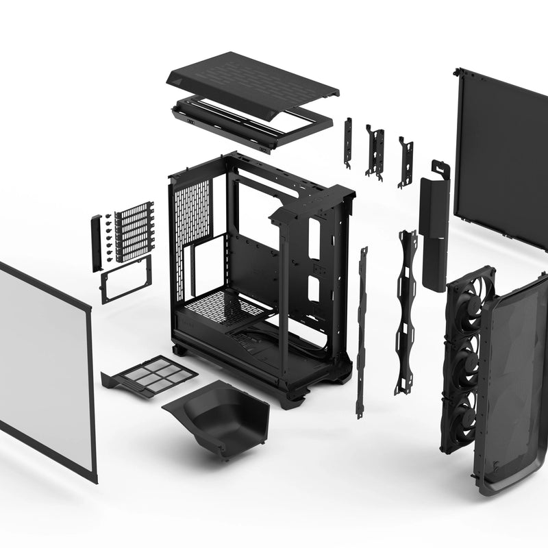 Fractal Design Meshify 3 Black TG Light Tint ATX Case FD-C-MES3A-02