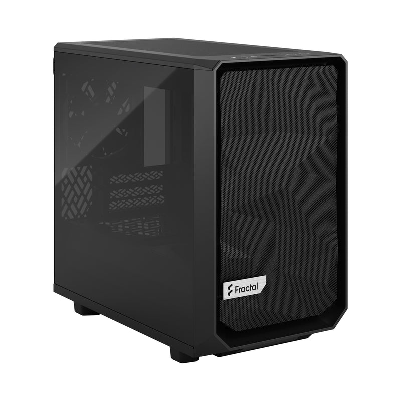 Fractal Design Meshify 2 Nano BLACK Dark Tempered Glass ATX Case FD-C-MES2N-01 